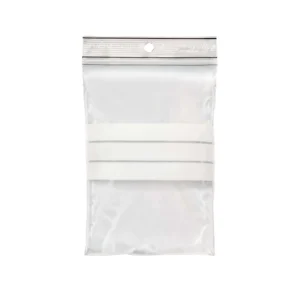 Minigrip® reciclat (PCR) - cu zonă de scriere – 60 μm